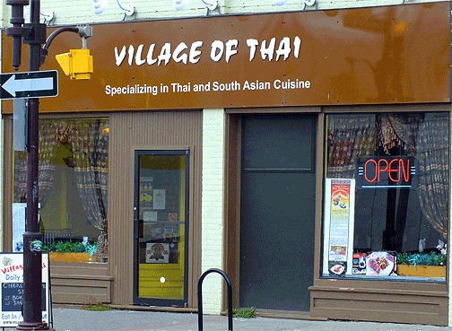 village of thai building exterior